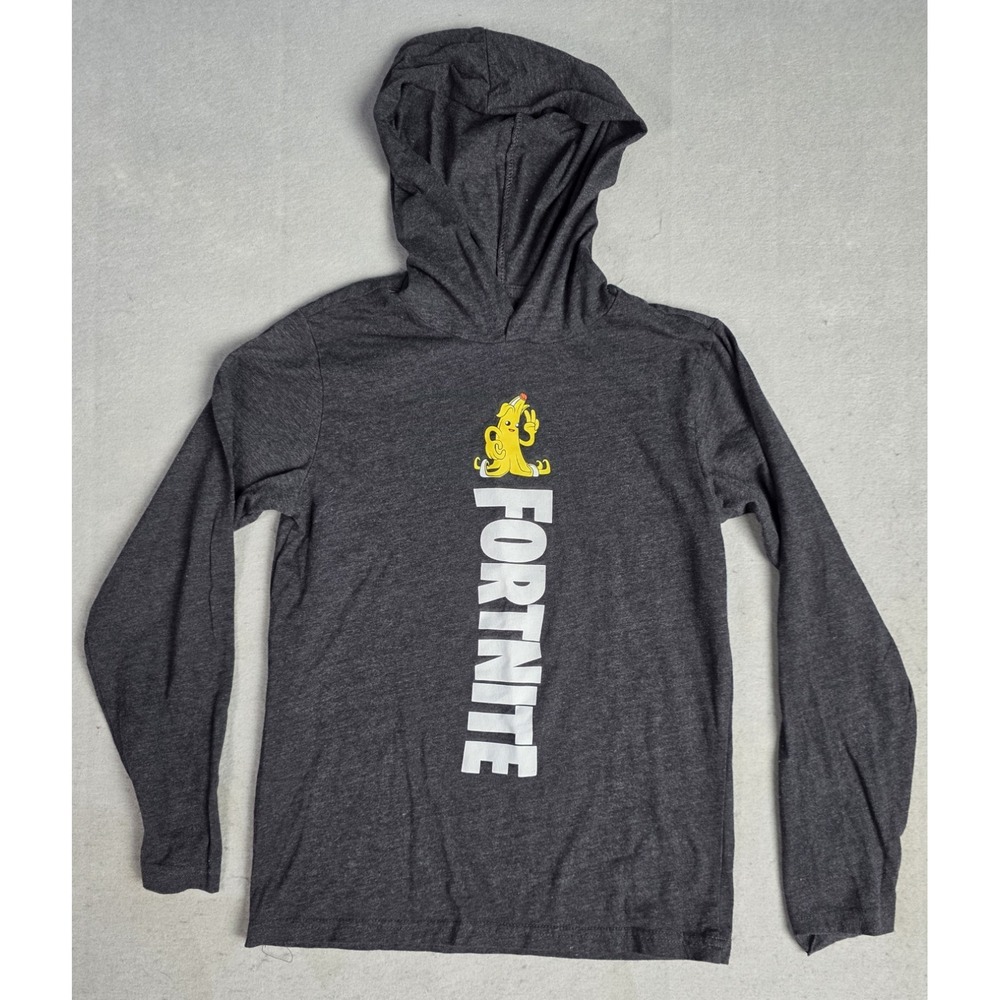 Fortnite Peely Lightweight Hoodie Long Sleeve Size Medium Gamer Banana‎